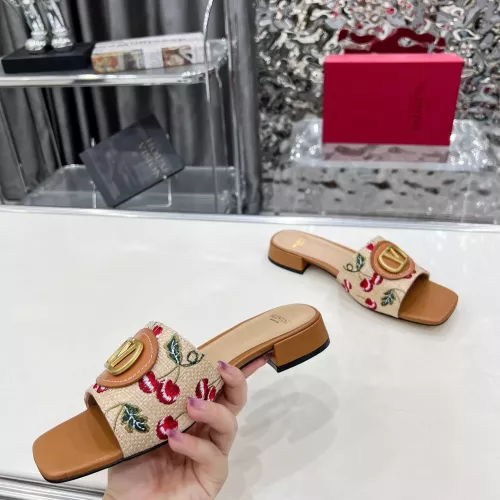 Replica Valentino Slippers For Women #1341597 $88.00 USD for Wholesale