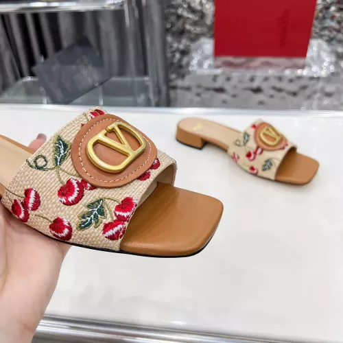 Replica Valentino Slippers For Women #1341597 $88.00 USD for Wholesale