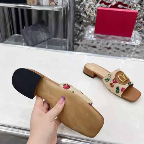 Replica Valentino Slippers For Women #1341598 $88.00 USD for Wholesale