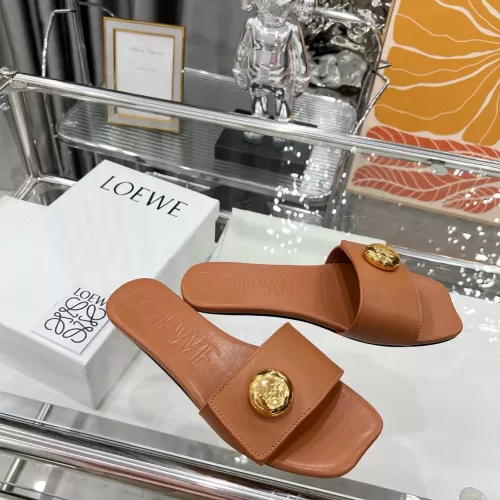 Replica LOEWE Slippers For Women #1341607 $82.00 USD for Wholesale