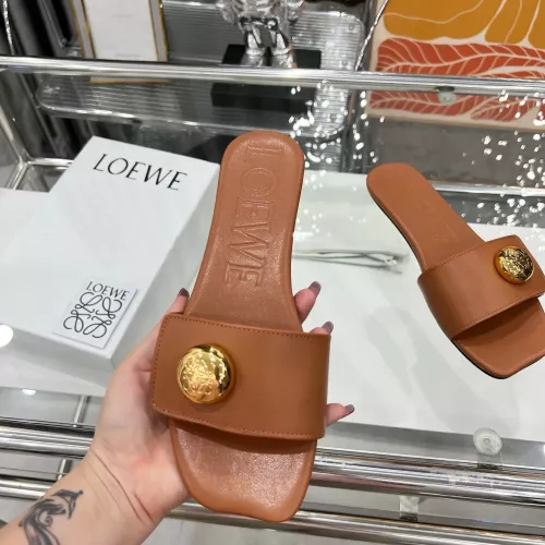 Replica LOEWE Slippers For Women #1341607 $82.00 USD for Wholesale