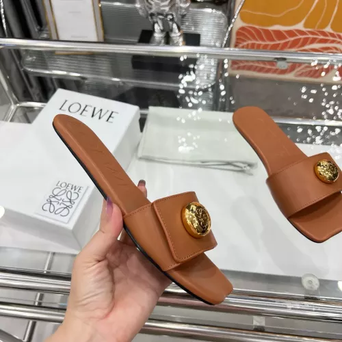 Replica LOEWE Slippers For Women #1341607 $82.00 USD for Wholesale