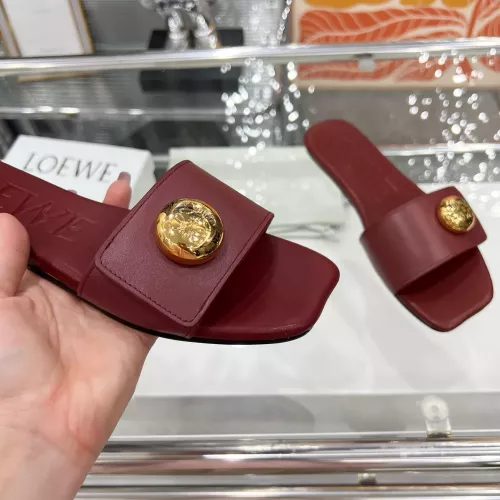 Replica LOEWE Slippers For Women #1341610 $82.00 USD for Wholesale