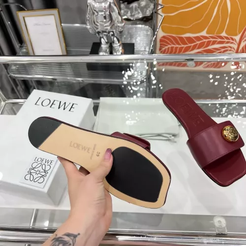 Replica LOEWE Slippers For Women #1341610 $82.00 USD for Wholesale