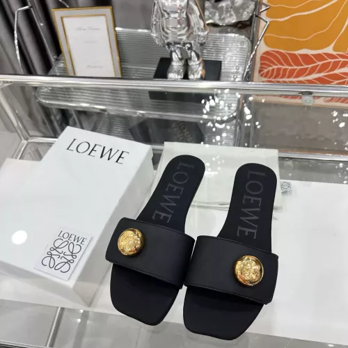 Replica LOEWE Slippers For Women #1341613 $82.00 USD for Wholesale