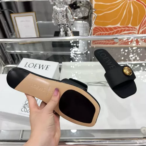 Replica LOEWE Slippers For Women #1341613 $82.00 USD for Wholesale