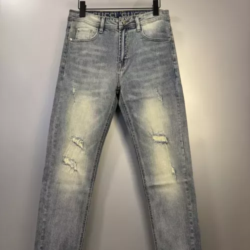 Replica Gucci Jeans For Men #1341614 $82.00 USD for Wholesale