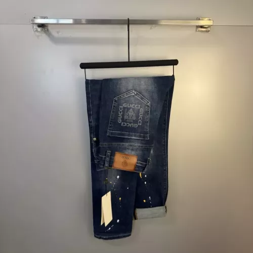 Replica Gucci Jeans For Men #1341615 $82.00 USD for Wholesale