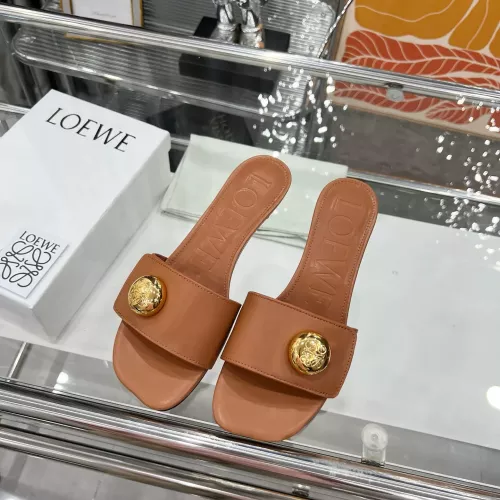 Replica LOEWE Slippers For Women #1341620 $85.00 USD for Wholesale