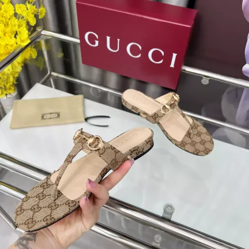 Replica Gucci Slippers For Women #1341627 $80.00 USD for Wholesale