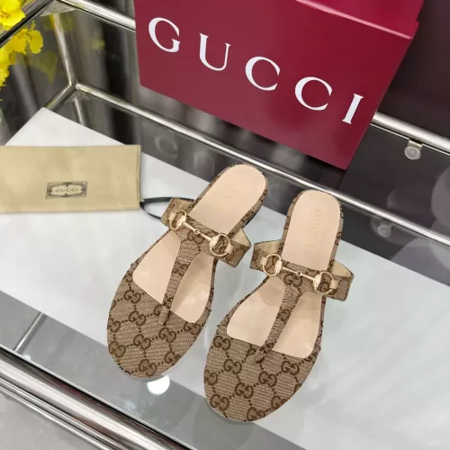Replica Gucci Slippers For Women #1341627 $80.00 USD for Wholesale