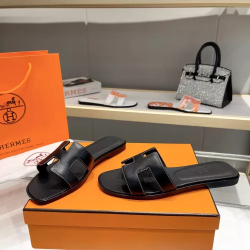 Replica Hermes Slippers For Women #1341633 $85.00 USD for Wholesale