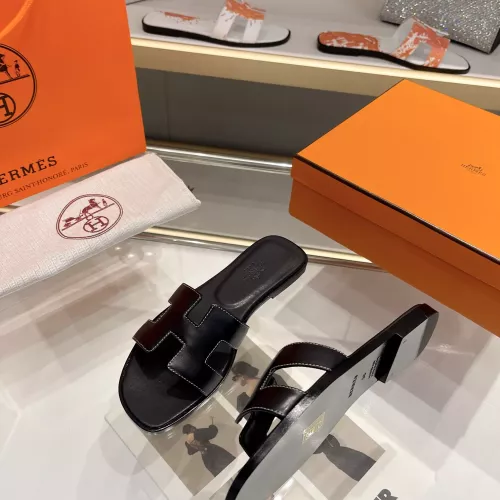 Replica Hermes Slippers For Women #1341633 $85.00 USD for Wholesale