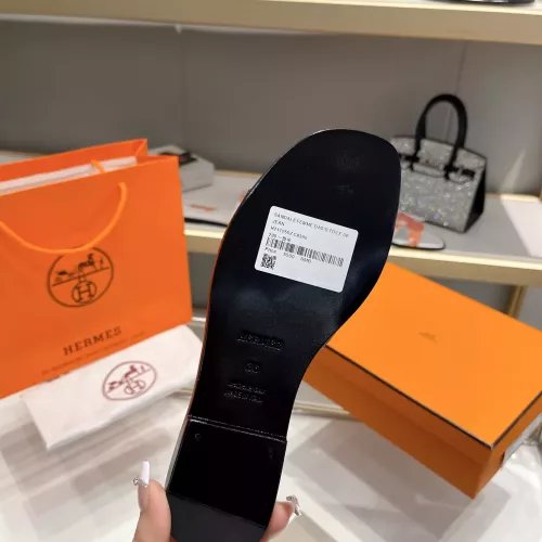 Replica Hermes Slippers For Women #1341633 $85.00 USD for Wholesale