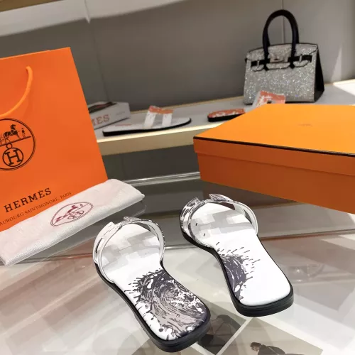 Replica Hermes Slippers For Women #1341634 $85.00 USD for Wholesale