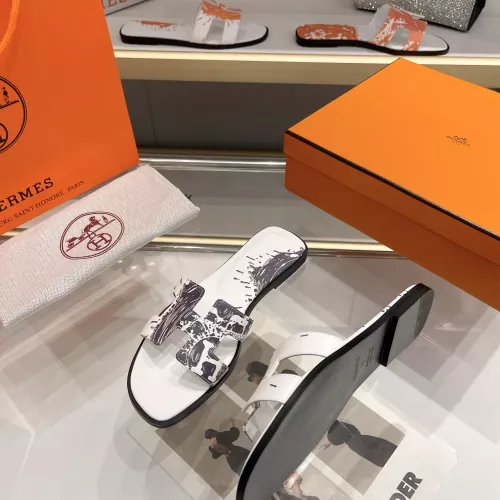 Replica Hermes Slippers For Women #1341634 $85.00 USD for Wholesale