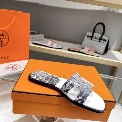 Replica Hermes Slippers For Women #1341634 $85.00 USD for Wholesale