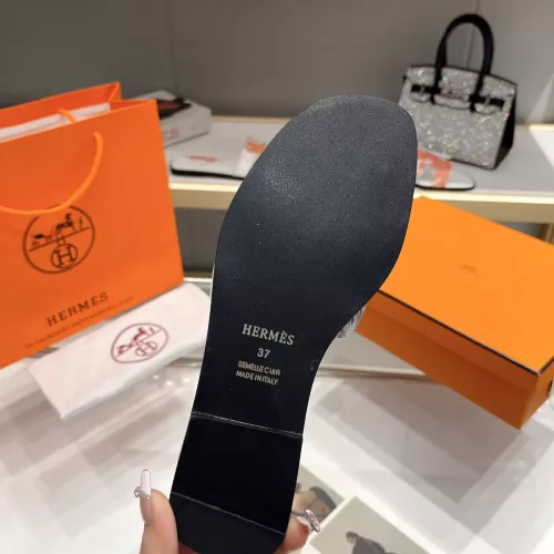 Replica Hermes Slippers For Women #1341634 $85.00 USD for Wholesale