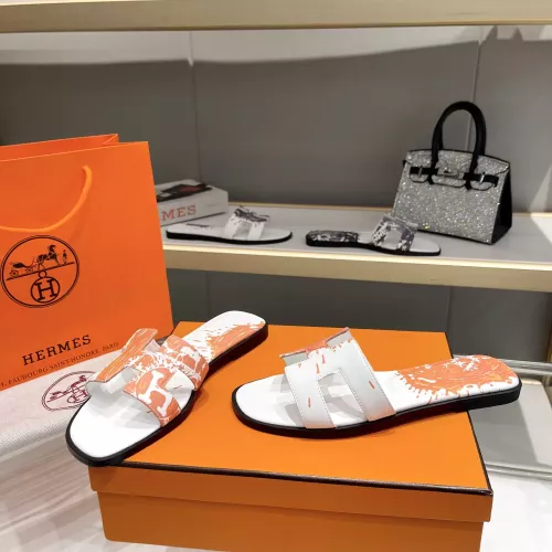 Replica Hermes Slippers For Women #1341635 $85.00 USD for Wholesale