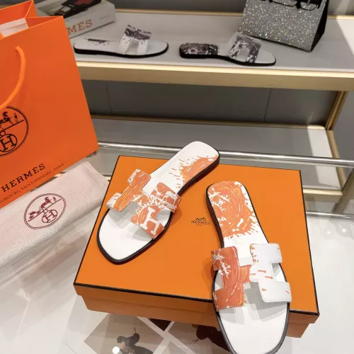 Replica Hermes Slippers For Women #1341635 $85.00 USD for Wholesale