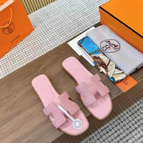 Replica Hermes Slippers For Women #1341636 $85.00 USD for Wholesale