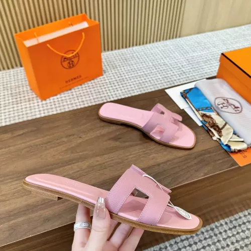 Replica Hermes Slippers For Women #1341636 $85.00 USD for Wholesale