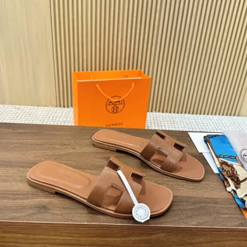 Replica Hermes Slippers For Women #1341637 $85.00 USD for Wholesale