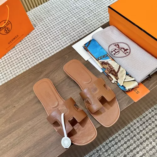 Replica Hermes Slippers For Women #1341637 $85.00 USD for Wholesale