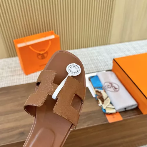 Replica Hermes Slippers For Women #1341637 $85.00 USD for Wholesale