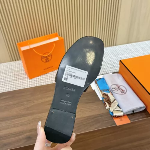 Replica Hermes Slippers For Women #1341638 $85.00 USD for Wholesale