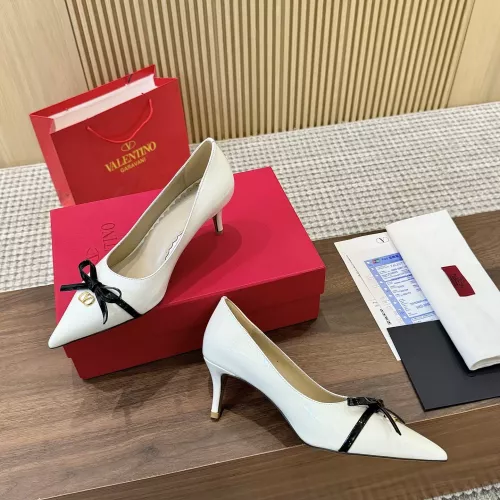 Replica Valentino High-Heeled Shoes For Women #1341639 $102.00 USD for Wholesale