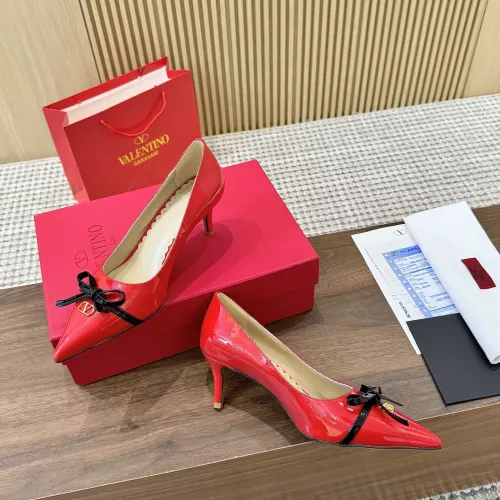 Replica Valentino High-Heeled Shoes For Women #1341640 $102.00 USD for Wholesale