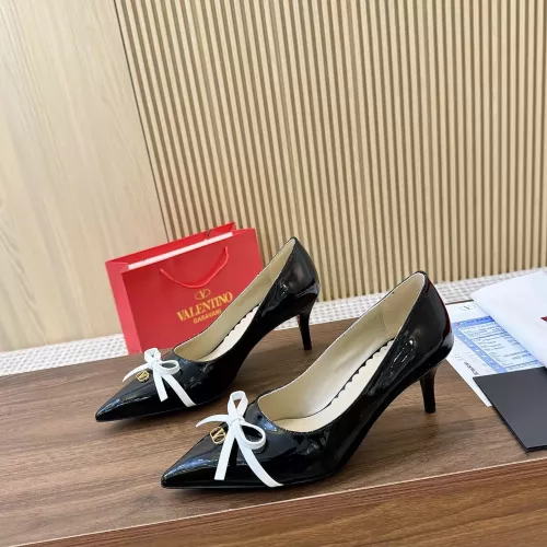 Cheap Valentino High-Heeled Shoes For Women #1341641, $$102.00 USD On Valentino High-Heeled Shoes