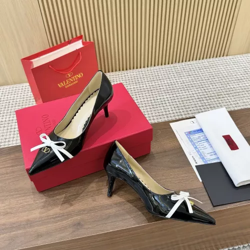Replica Valentino High-Heeled Shoes For Women #1341641 $102.00 USD for Wholesale