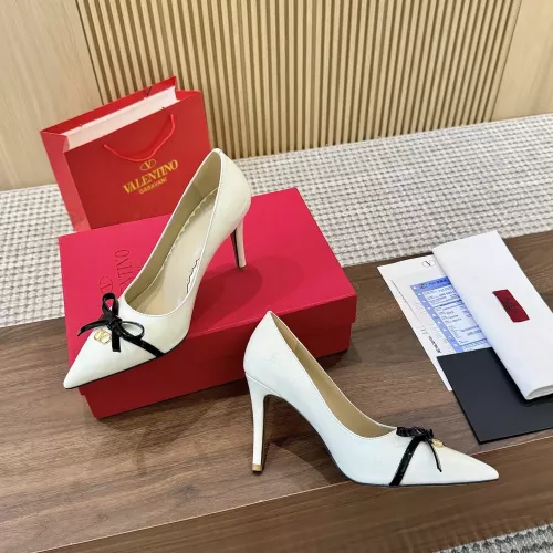Replica Valentino High-Heeled Shoes For Women #1341642 $102.00 USD for Wholesale
