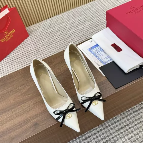 Replica Valentino High-Heeled Shoes For Women #1341642 $102.00 USD for Wholesale