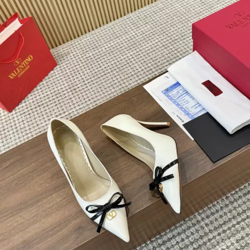 Replica Valentino High-Heeled Shoes For Women #1341642 $102.00 USD for Wholesale