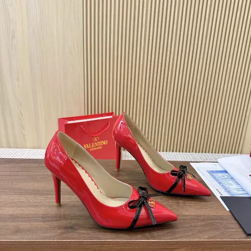 Cheap Valentino High-Heeled Shoes For Women #1341643, $$102.00 USD On Valentino High-Heeled Shoes