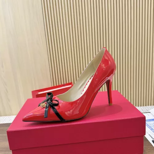 Replica Valentino High-Heeled Shoes For Women #1341643 $102.00 USD for Wholesale