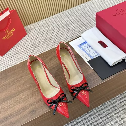 Replica Valentino High-Heeled Shoes For Women #1341643 $102.00 USD for Wholesale