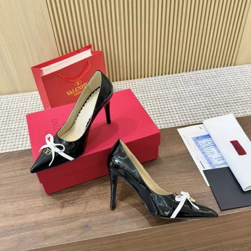 Replica Valentino High-Heeled Shoes For Women #1341645 $102.00 USD for Wholesale