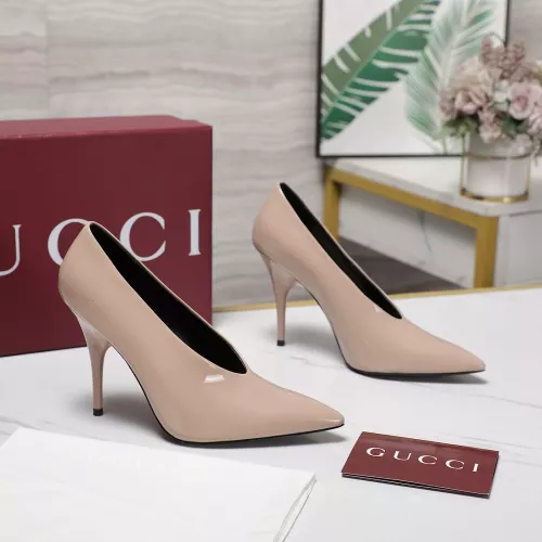 Replica Gucci High-Heeled Shoes For Women #1341652 $115.00 USD for Wholesale