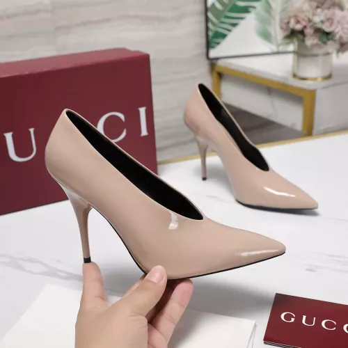 Replica Gucci High-Heeled Shoes For Women #1341652 $115.00 USD for Wholesale