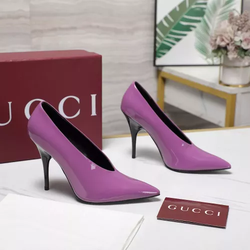 Replica Gucci High-Heeled Shoes For Women #1341653 $115.00 USD for Wholesale