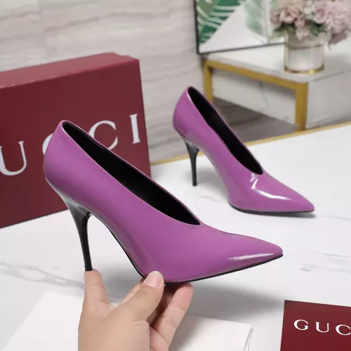 Replica Gucci High-Heeled Shoes For Women #1341653 $115.00 USD for Wholesale