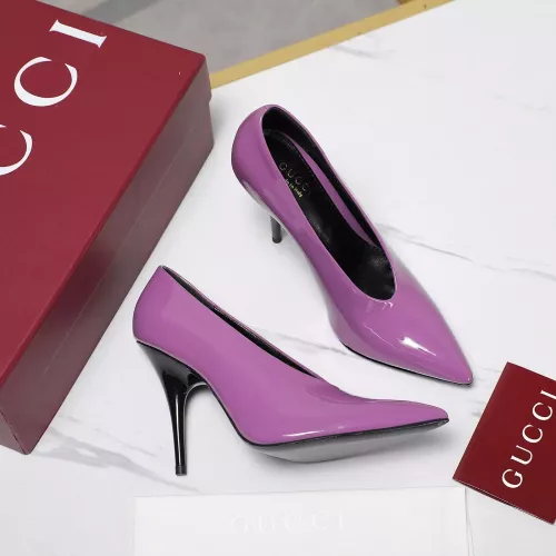 Replica Gucci High-Heeled Shoes For Women #1341653 $115.00 USD for Wholesale