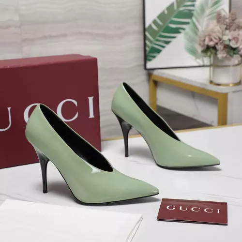 Replica Gucci High-Heeled Shoes For Women #1341654 $115.00 USD for Wholesale