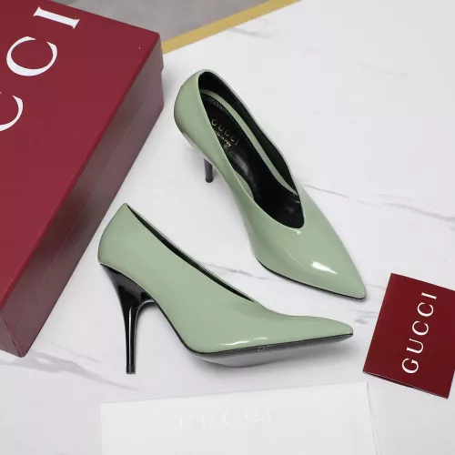 Replica Gucci High-Heeled Shoes For Women #1341654 $115.00 USD for Wholesale