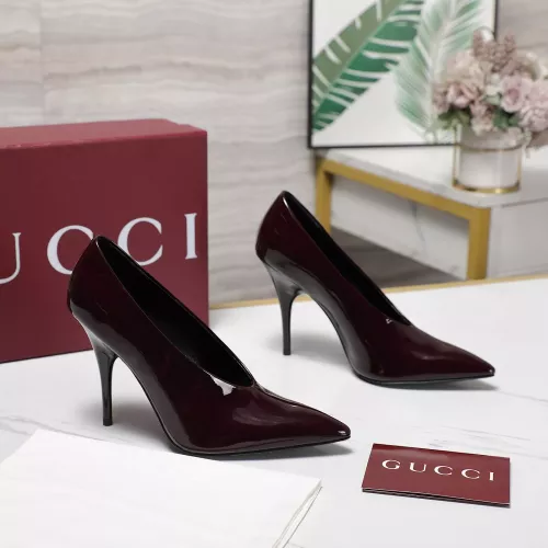 Replica Gucci High-Heeled Shoes For Women #1341655 $115.00 USD for Wholesale