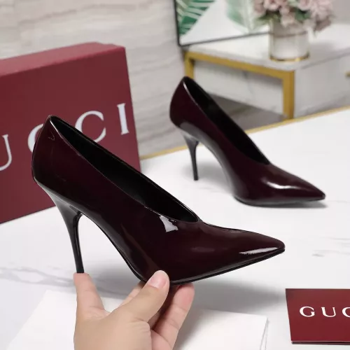 Replica Gucci High-Heeled Shoes For Women #1341655 $115.00 USD for Wholesale